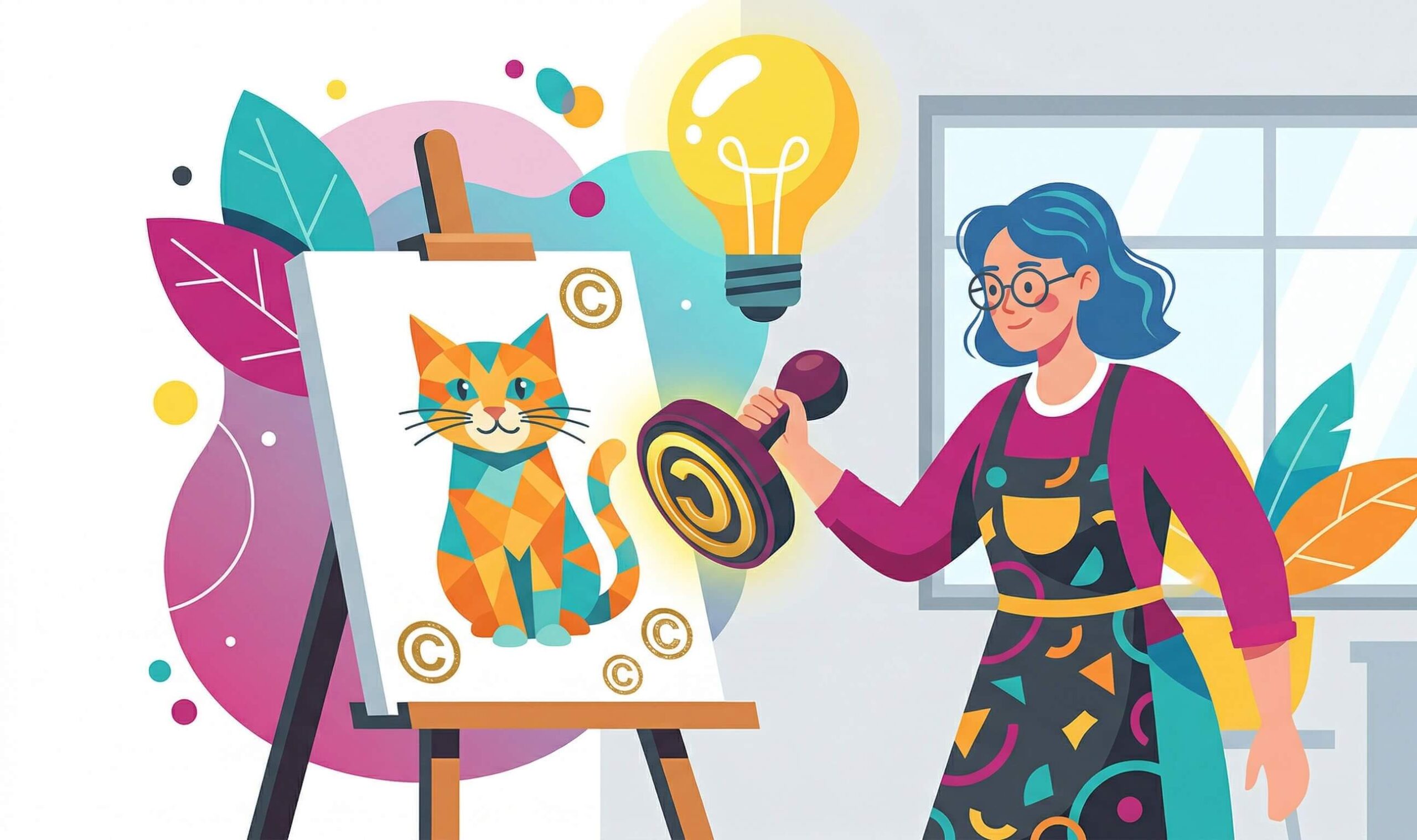 intellectual property policy vector image