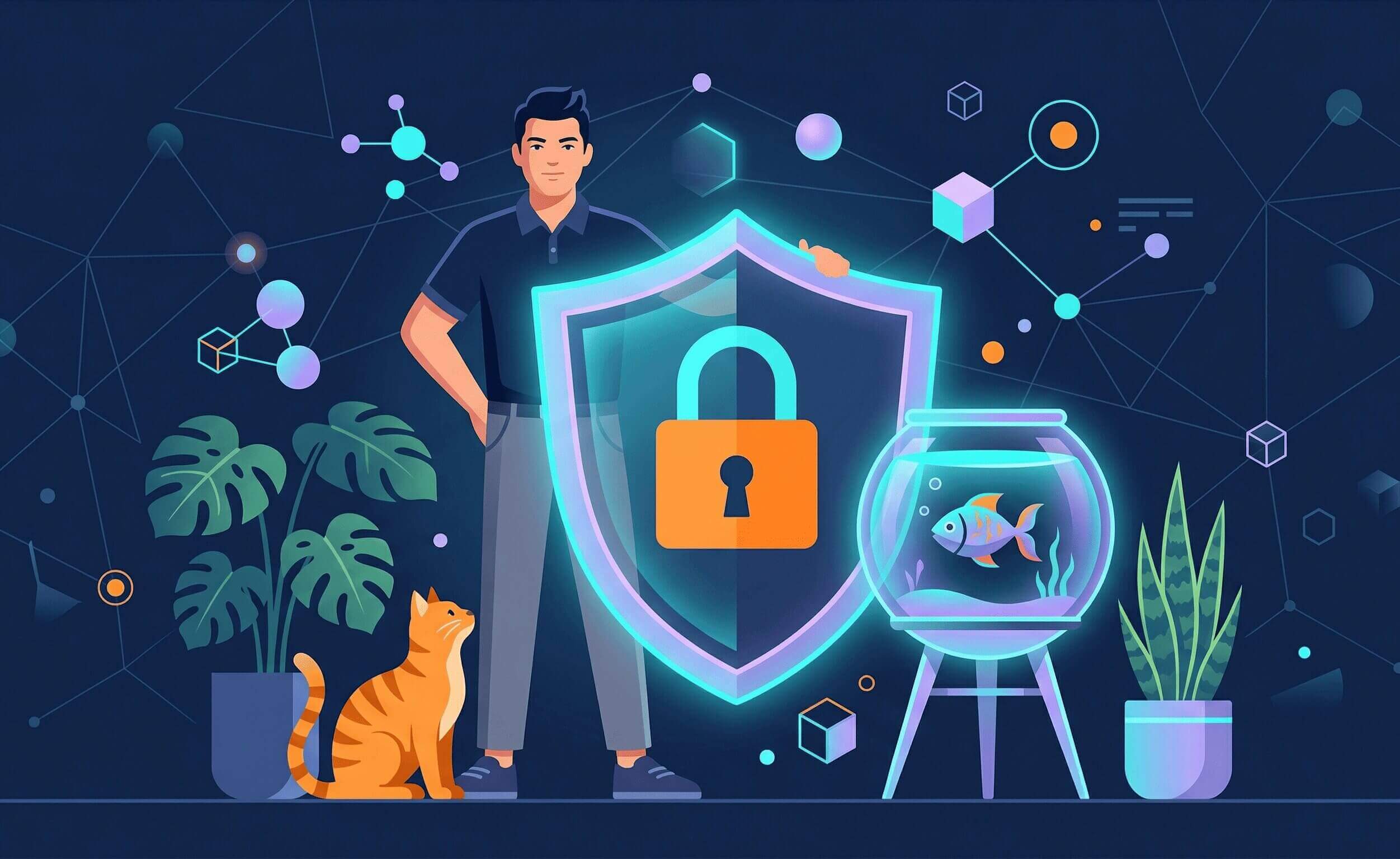 privacy policy vector image